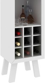 Armario-Adega-Bar-9-Porta-Garrafas-2-Prateleiras-Tecno-Mobili-Branco
