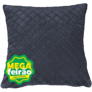 Almofada Plush Matelassada Hedrons Mariner 43x43cm