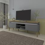 Rack-Para-TV-ate-75-Polegadas-2-Portas-Artely-Lumina-Carvalho-e-Grafite-180cm