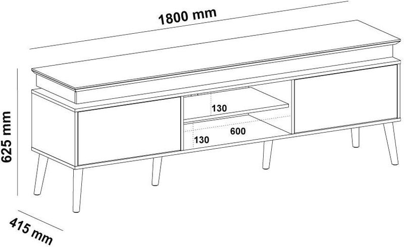 RACK-PARA-TV-2-PORTAS-ARTELY-LUMINA-CARVALHO-E-GRAFITE-180CM