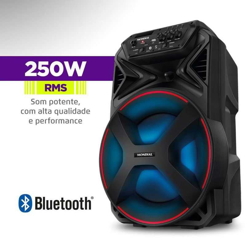 CAIXA-DE-SOM-AMPLIFICADA-MONDIAL-CM-250-250W-PRETO-BIVOLT