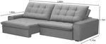 SOFA-2-LUGARES-RETRATIL-E-RECLINAVEL-BRUGES-FERGUILE-PRATA-280CM