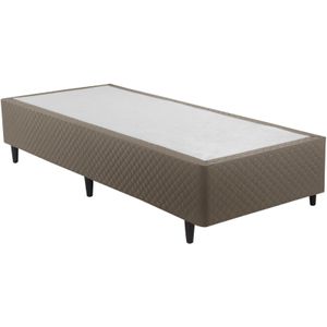Base Box Solteiro Herval Idea Bege 88x188x28cm