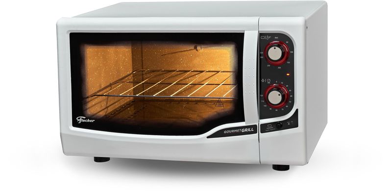 FORNO-ELETRICO-FISCHER-GOURMET-9741-79181-G-II-44-LITROS-BRANCO-110V