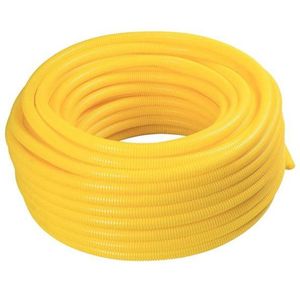 Eletroduto Corrugado Leve Plastilit Amarelo 3/4" 25m
