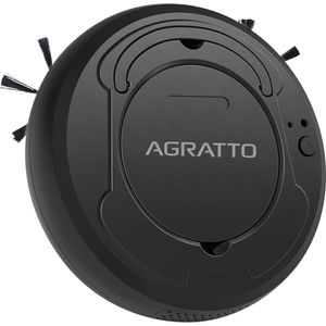 Aspirador de Pó Robô Agratto Básico Praticci AAR01I-04 USB 3W 3.7V Preto