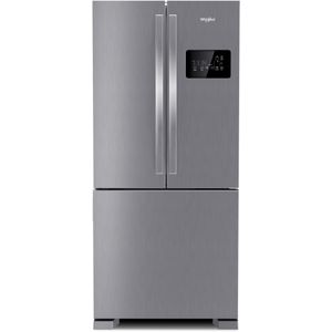 Geladeira / Refrigerador Brastemp Side BRO85AK Frost Free 554 Litros Inox 220V