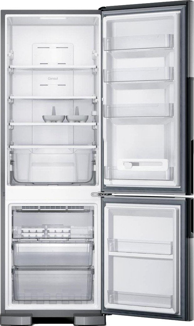 GELADEIRA---REFRIGERADOR-CONSUL-CRE44BKANA-FROST-FREE-397-LITROS-INOX-110V