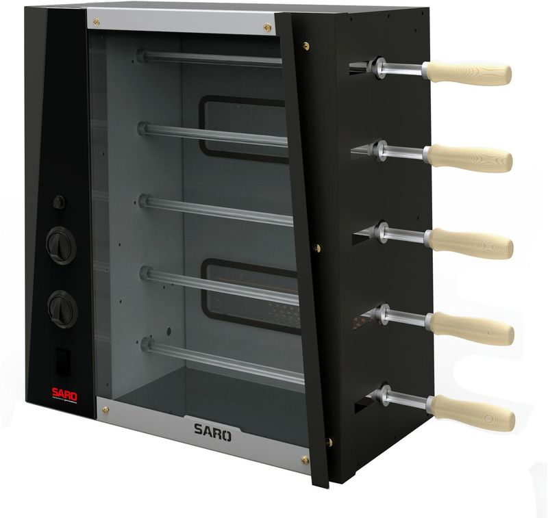 CHURRASQUEIRA-A-GAS-SARO-5-ESPETOS-ROTATIVOS-PRETA-CHRGLP