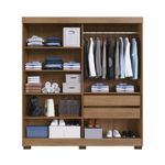 GUARDA-ROUPA---ROUPEIRO-2-PORTAS-DE-CORRER-COM-ESPELHO-TORONTO-FAIMEC-CANELA-E-BRANCO