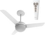 VENTILADOR-DE-TETO-ALISEU-ALISCLEAN-COM-CONTROLE-REMOTO-130W-BRANCO-110V