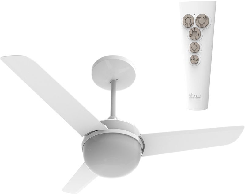 VENTILADOR-DE-TETO-ALISEU-ALISCLEAN-COM-CONTROLE-REMOTO-130W--BRANCO220V