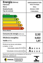 VENTILADOR-DE-TETO-ALISEU-ALISCLEAN-COM-CONTROLE-REMOTO-130W--BRANCO220V