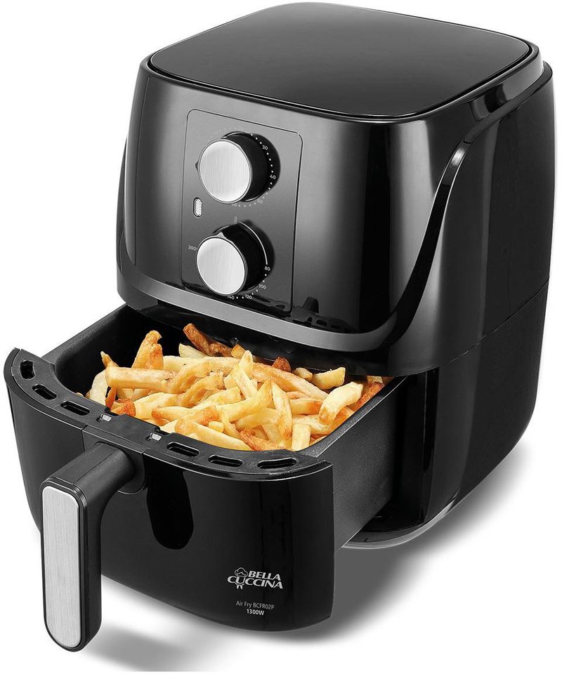 Fritadeira-Eletrica---Air-Fryer-Britania-Bella-Cuccina-BCFR02P-Preta110V