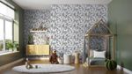 Papel-de-Parede-Bobinex-PP192-Toile-de-Jouy-Selva-52x950-Branco-e-Preto