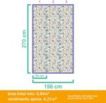 Papel-de-Parede-Bobinex-PP226-Selva-52x950-Azul-e-Verde
