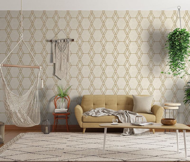 PAPEL-DE-PAREDE-BOBINEX-PP229-GEOMETRICO-LINHAS-E-LOSANGOS-52X950-BEGE