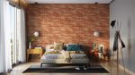 Papel-de-Parede-Bobinex-PP230-Murado-Tijolo-52x950-Marrom-e-Vermelho