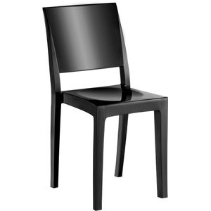 Cadeira Hydra Plus Uz Plástico Preto Fosco