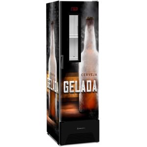 Cervejeira Expositora Slim Metalfrio VN28FP Porta Visor 336 Litros 220V