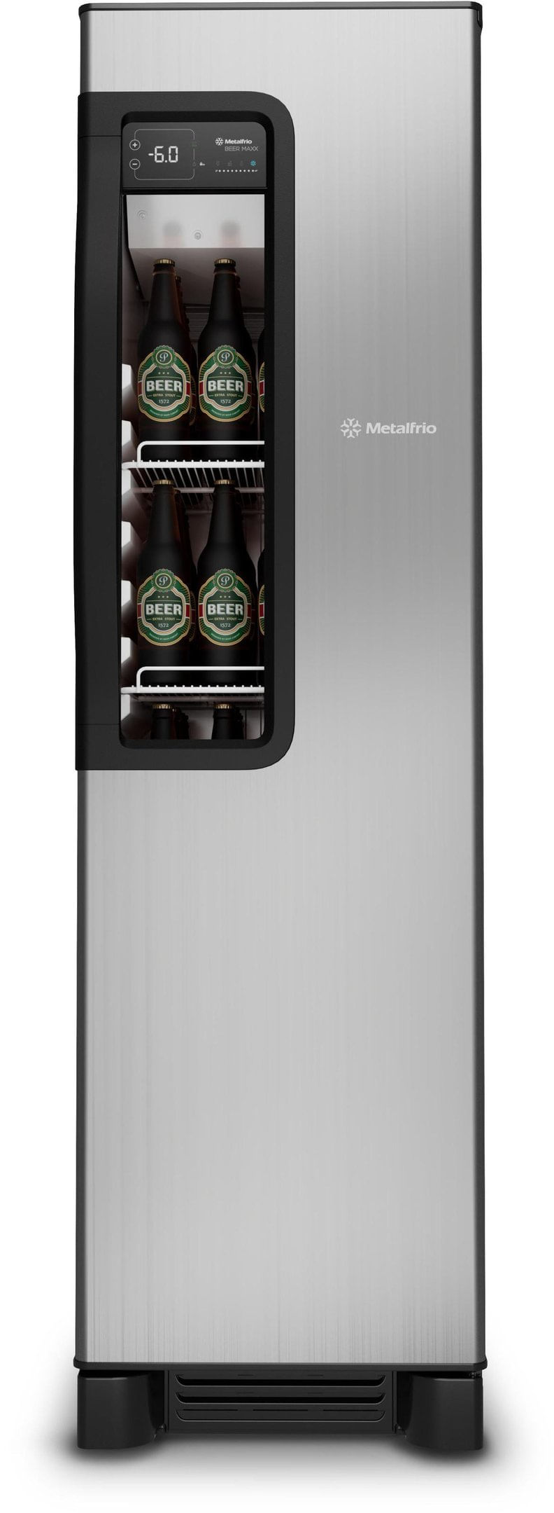 CERVEJEIRA-METALFRIO-VN28TP-BEER-MAXX-336-LITROS-INOX-110V