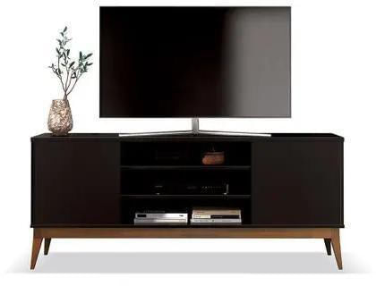 Rack-Para-TV-ate-65-Polegadas-2-Portas-3-Prateleiras-EDN-Titan-Preto-160cm