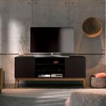 RACK-PARA-TV-2-PORTAS-3-PRATELEIRAS-EDN-TITAN-PRETO-160CM