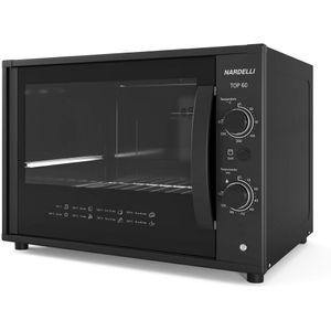 Forno Elétrico Nardelli TOP60 60 Litros Preto 220V