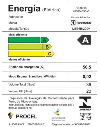 FORNO-MICROONDAS-ELECTROLUX-ME36B-36-LITROS-BRANCO-220V