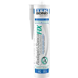 Adesivo Acrílico Tekbond Rodapé e Sanca Fix 400g