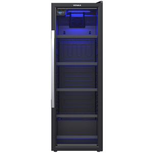 Cervejeira Expositora Venax EXPVBL 209 Litros Preto Fosco 110V