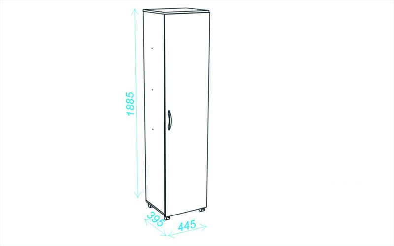 ARMARIO-MULTIUSO-1-PORTA-BRV-MOVEIS-BS03-MDP-BRANCO