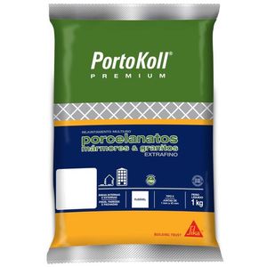 Rejunte Portokoll Extra Fino Branco 1Kg