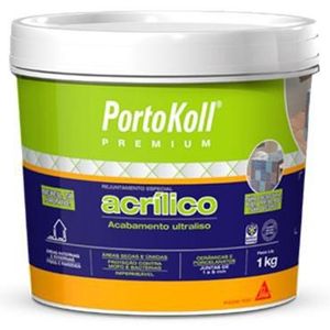 Rejunte Portokoll Acrílico Caqui 654757 Bd 1kg