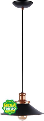 Pendente-1-Lampada-Neo-Preto-188-Pt-Melbourne-Aluminio-com-Difusor-Cobre