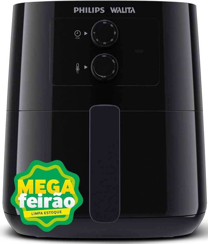Fritadeira-Eletrica---Air-Fryer-Philips-Walita-RI9201-90-Preto-220V