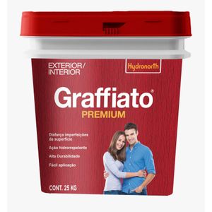 Textura Graffiato Premium Hydronorth Areia 25kg