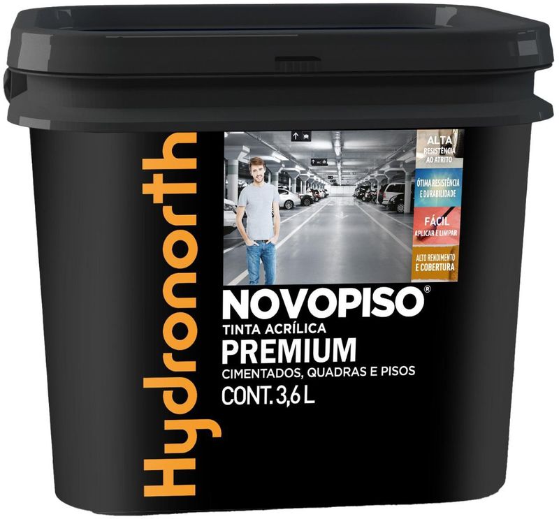 TINTA-HIDRONORTH-NOVOPISO-FOSCO-GRAFITE-36L