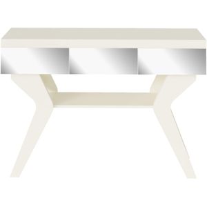 Aparador com Espelho 1 Prateleira Houston Artely Off White 120cm