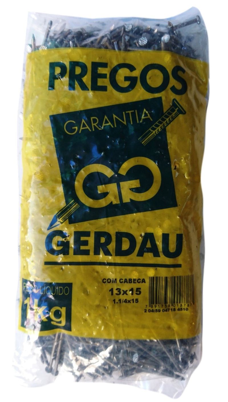 PREGO-GERDAU-13X15-1KG
