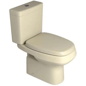Vaso Sanitário com Caixa Acoplada Deca Monte Carlo Acionamento Duplo Creme 3/6 Litros