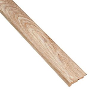 Perfil Frontal Escada Para Piso Laminado Durafloor Savoy 210x1,8x6,5cm