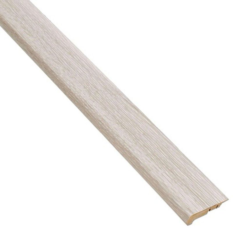 Perfil Frontal Escada Para Piso Laminado Durafloor New Way Gris Almada 210x1,8x6,5cm
