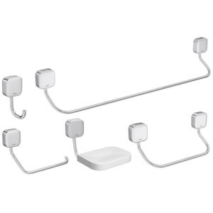 Acessórios Para Banheiro Deca Pix Cromado Kit com 5 Peças