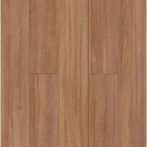 Piso Laminado em Régua Durafloor Aplicação Click Spot Cerezo Varese Marrom 7mm 134x18,7cm