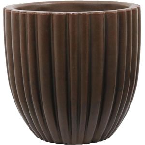 Vaso de Jardim Cacau Vasart Rusty 55x55cm