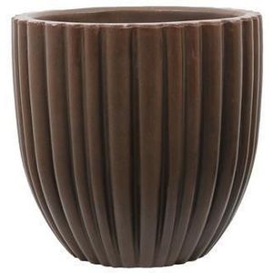 Vaso de Jardim Cacau Vasart Rusty 40x40cm