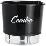 Vaso-Autoirrigavel-Numero-3-Gourmet-Raiz-Coentro-Preto-16x143cm
