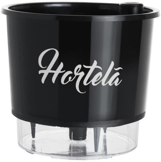 Vaso-Autoirrigavel-Numero-3-Gourmet-Raiz-Hortela-Preto-16x143cm