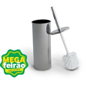Suporte Inox Britox Com Escova Para Banheiro